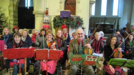 Winfrith Newburgh 2017. Christmas Concert. Photo: Lyn Pullen